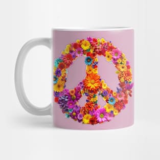 Peace Flowers Mug